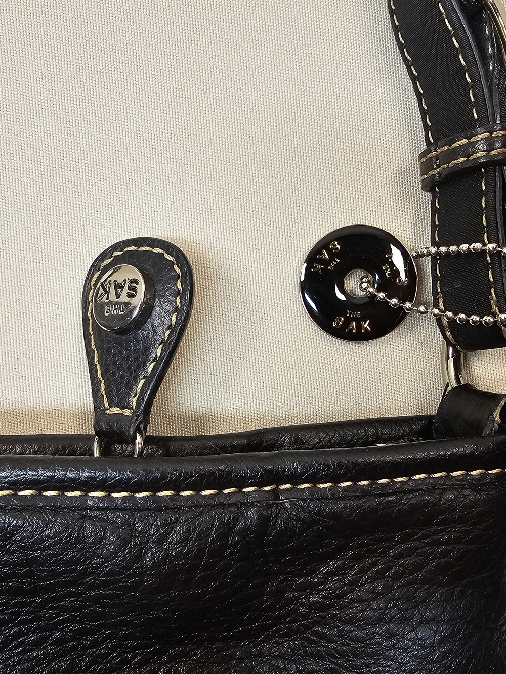 The Sak Leather Crossbody Bag - Black - Picture 9 of 15